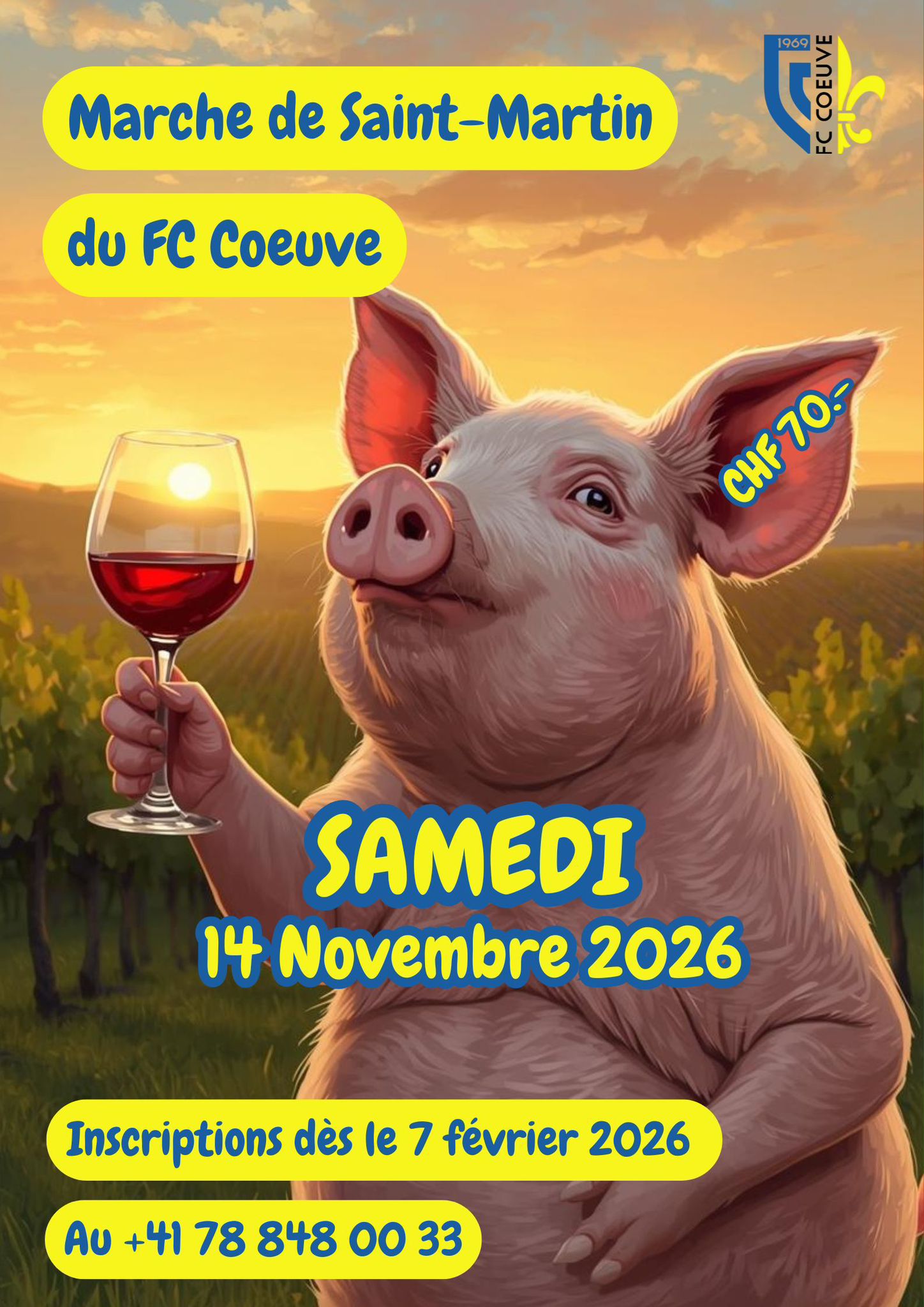Marche de St-Martin – 14 novembre 2026